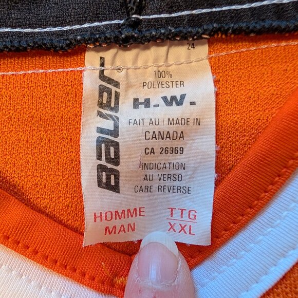 Vintage Fort Wayne Komets Hockey Jersey 1990s Bauer EUC XXL - Picture 5 of 7